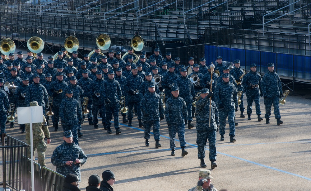 DoD conducts inaugaral parade rehearsal