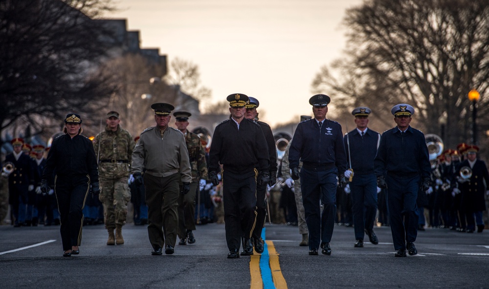 DoD 58th Presidential Inauguration Dress Rehearsal