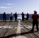 USS Lake Champlain (CG 57) Flight Deck Drill