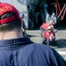 USS Lake Champlain (CG 57)  Flight Deck Drill