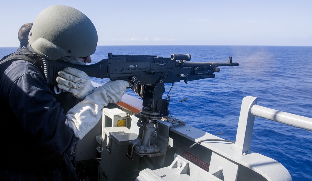 USS Lake Champlain (CG 57) Crew-Served Weapons