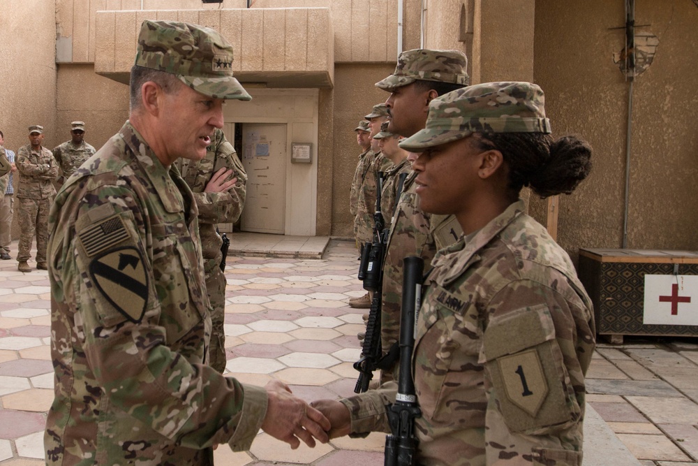 35th Vice Chief of Staff of the Army visits Iraq, discusses strength in numbers