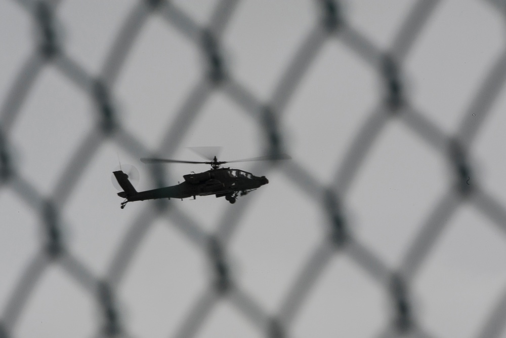 AH-64 Apache helicopter