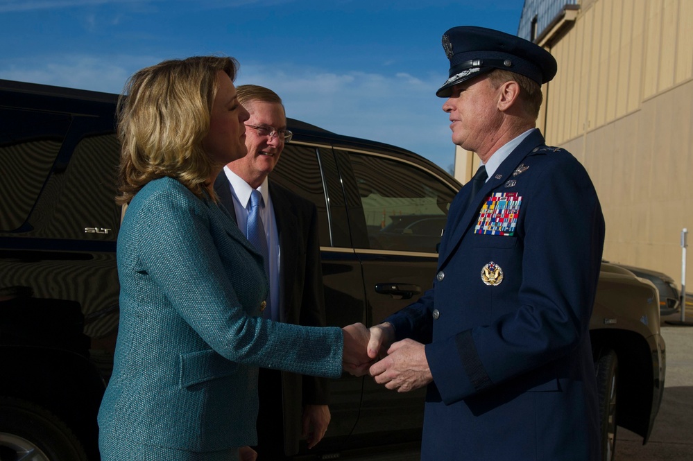 AFDW welcomes SecAF Farewell Guests