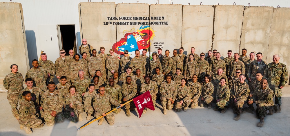 Brigade Commander visits 28th CSH