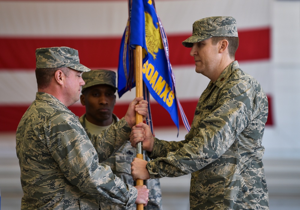 801st SOAMXS welcomes new commander