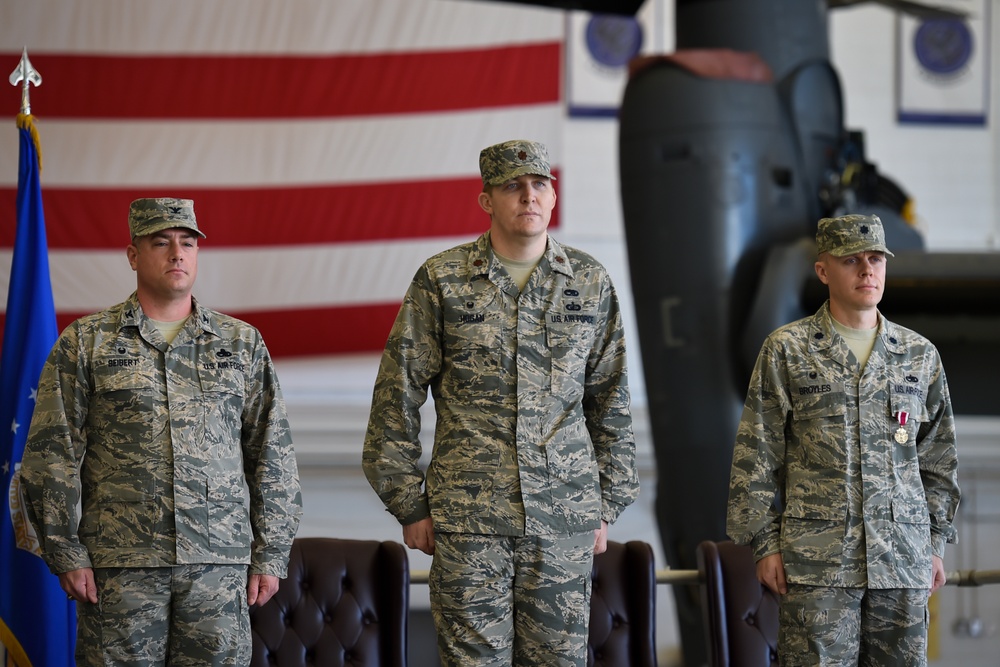 801st SOAMXS welcomes new commander