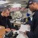 USS Wayne E. Meyer Sailors Do Maintence Checks