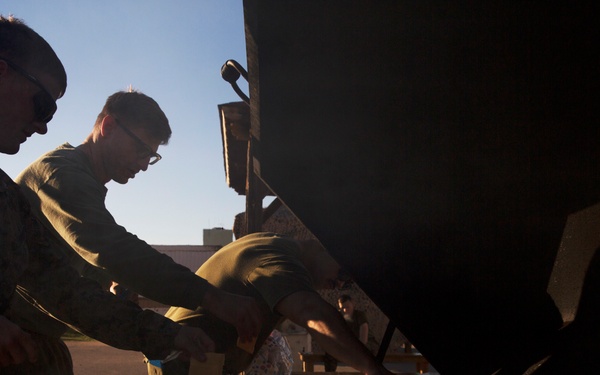 U.S. Marines build camaraderie through competition