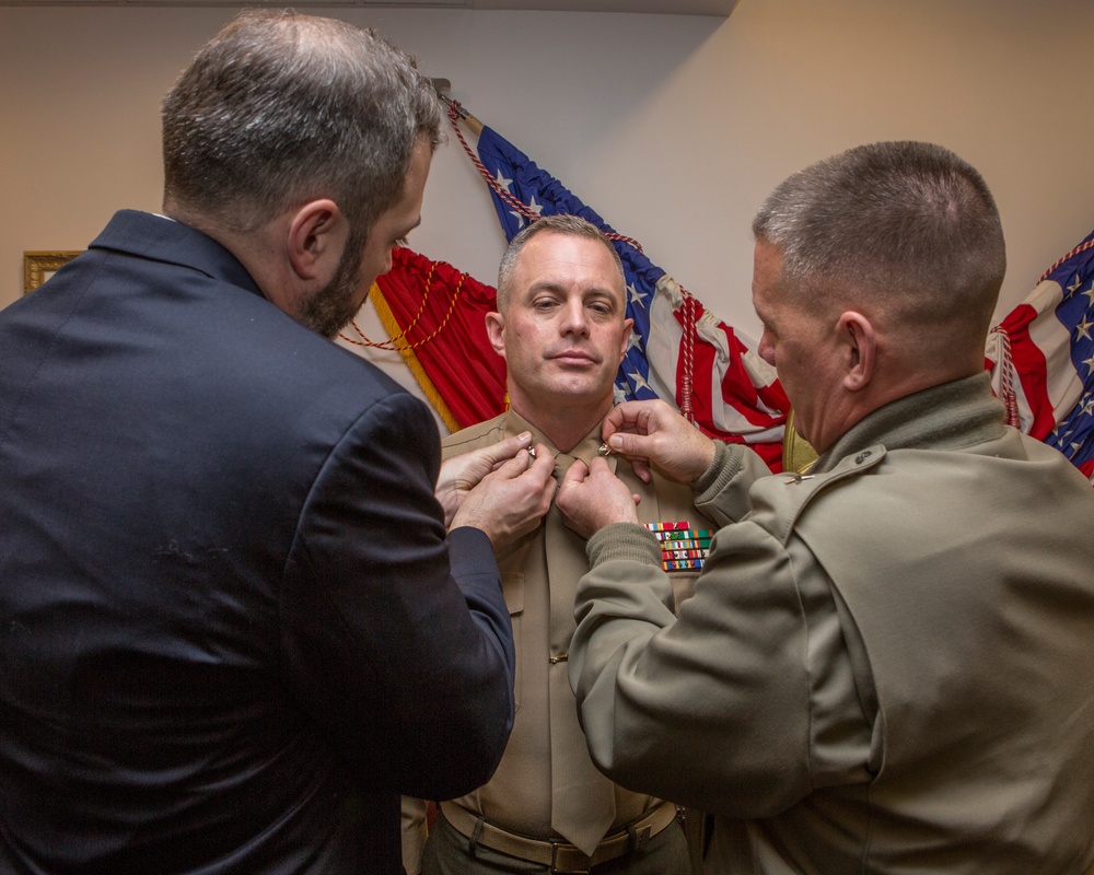 Lt. Col. Eric R. Quehl Promotion Ceremony