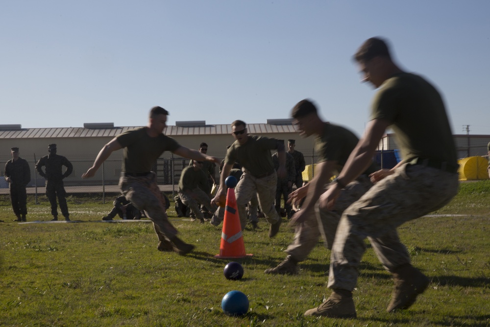 U.S. Marines build camaraderie through competition