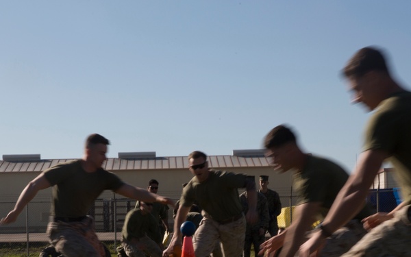 U.S. Marines build camaraderie through competition