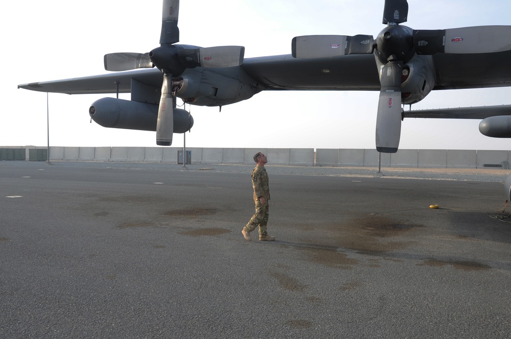 EC-130H COMPASS CALL OPERATION INHERENT RESOLVE MEDIA DAY