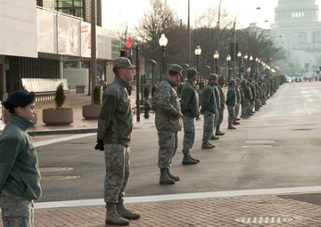 JBA, NCR Airmen rehearse roles for Inauguration parade