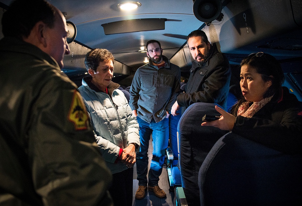 ‘Operation Babylift’ Cheney Award recipient visits C-5 Wing