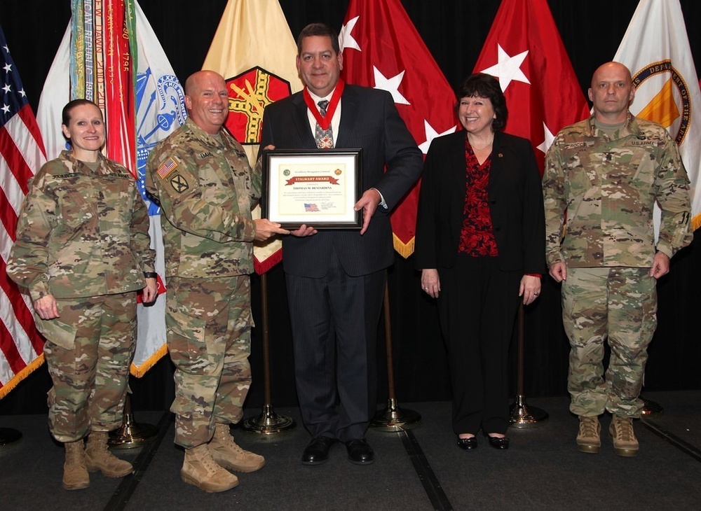 DVIDS Images McCoy staff member earns Stalwart Award