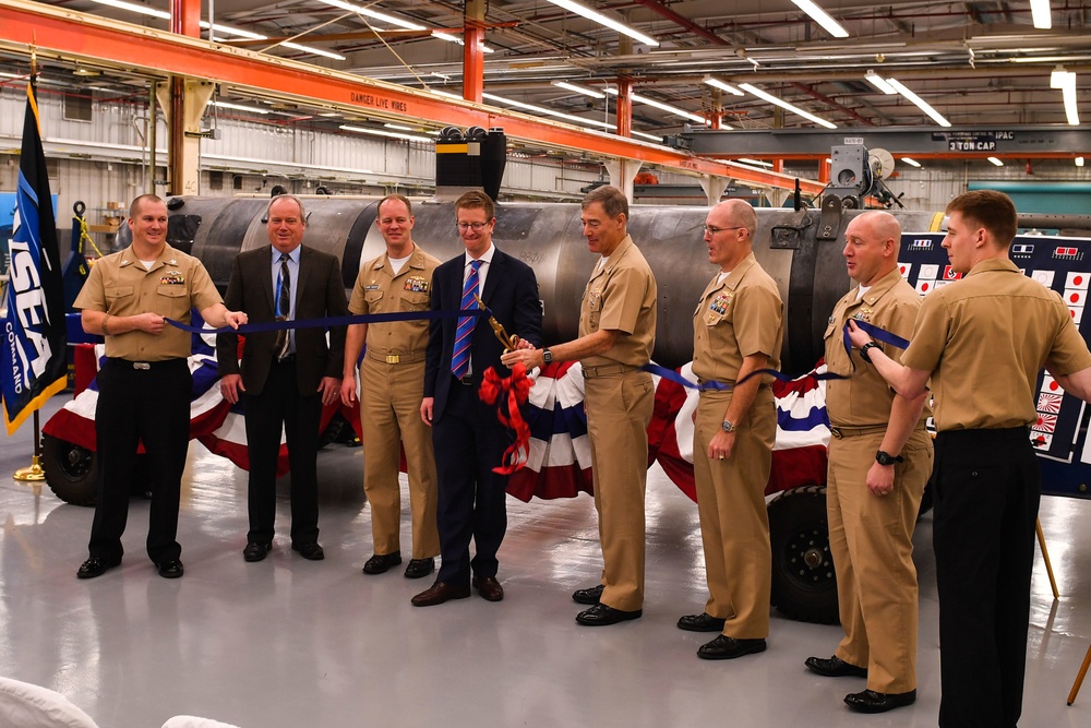 Naval Undersea Warfare Center Division Keyport holds Ribbon Cutting Ceremony for the Opening of Barb Hall