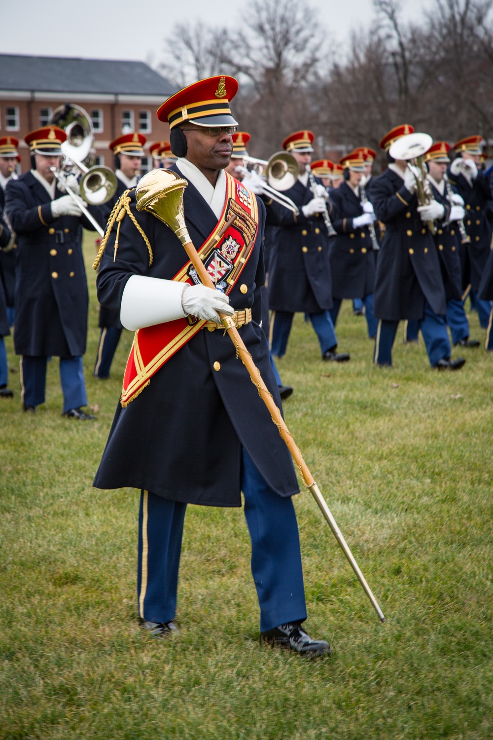 The U.S. Army Band &quot;Pershing's Own&quot; Prepares for the 58th Presidential Inauguration