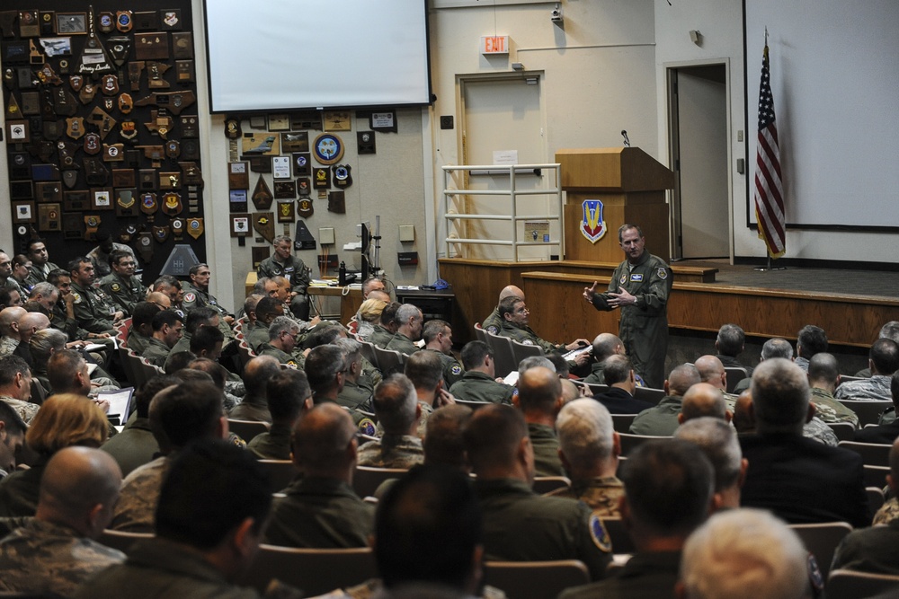 CSAF talks future attributes of warfare during 2017 WEPTAC