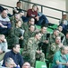 Iron Soldiers attend Polish basketball game