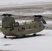 U.S. Army CH-47 Chinook helicopters on the flight line
