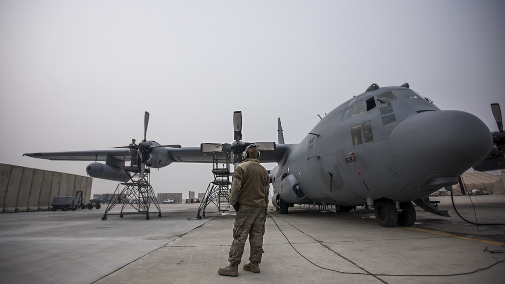 EC-130s maintain constant presence in Afghanistan 15 years later