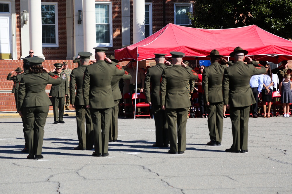 Sgt. Maj. Maness Relief, Appointment &amp; Retirement Ceremony