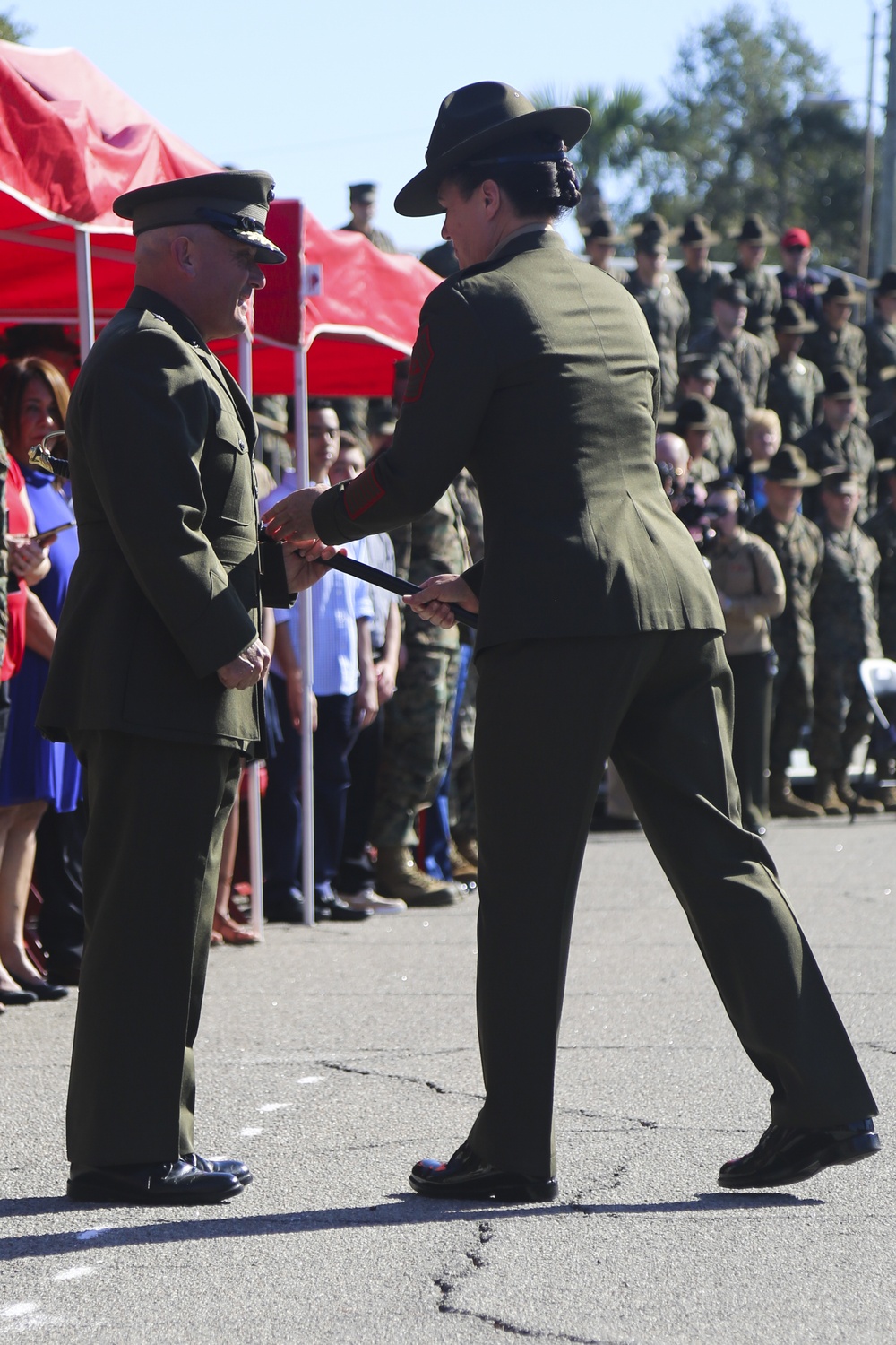 Sgt. Maj. Maness Relief, Appointment &amp; Retirement Ceremony