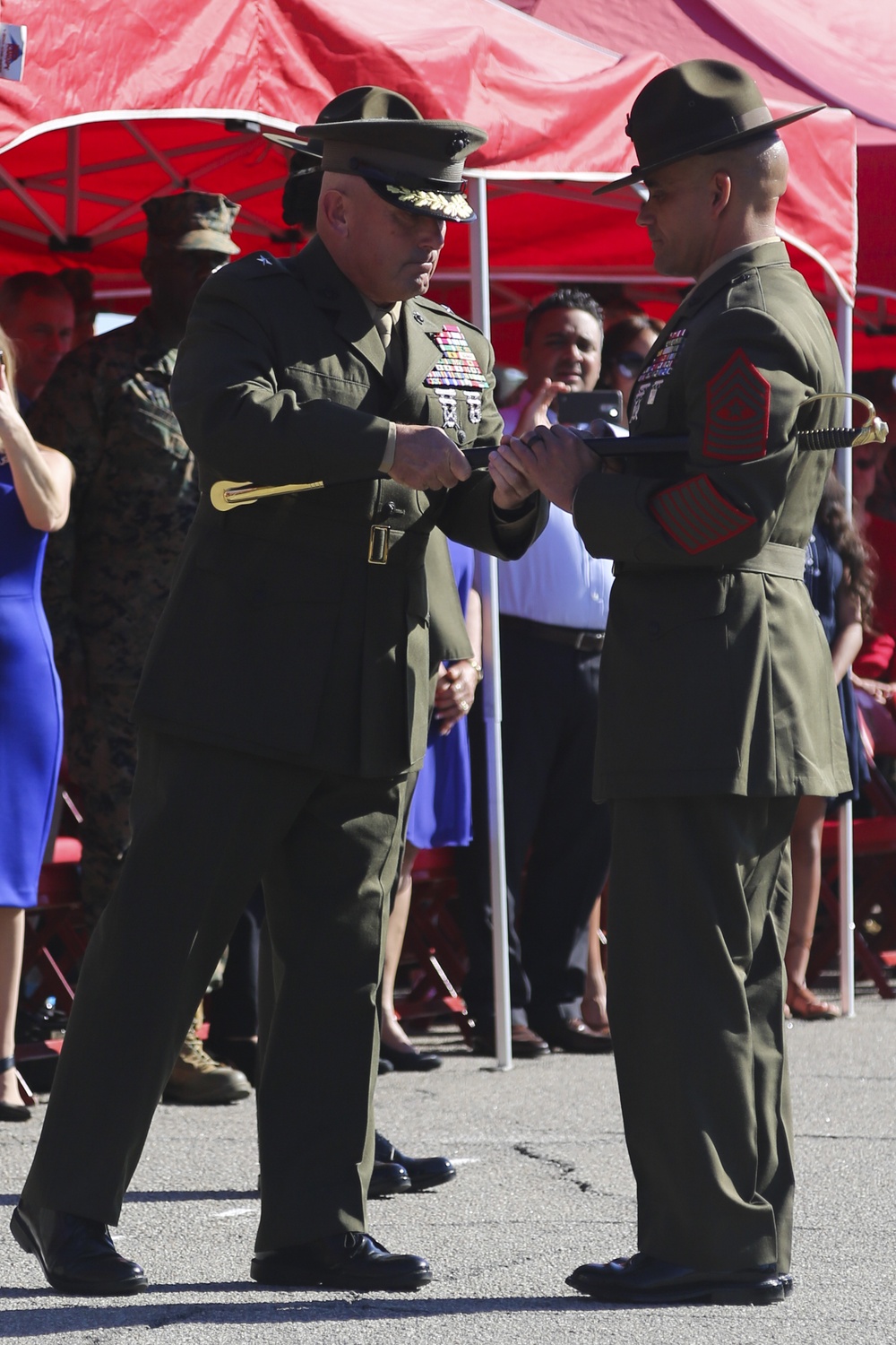 Sgt. Maj. Maness Relief, Appointment &amp; Retirement Ceremony