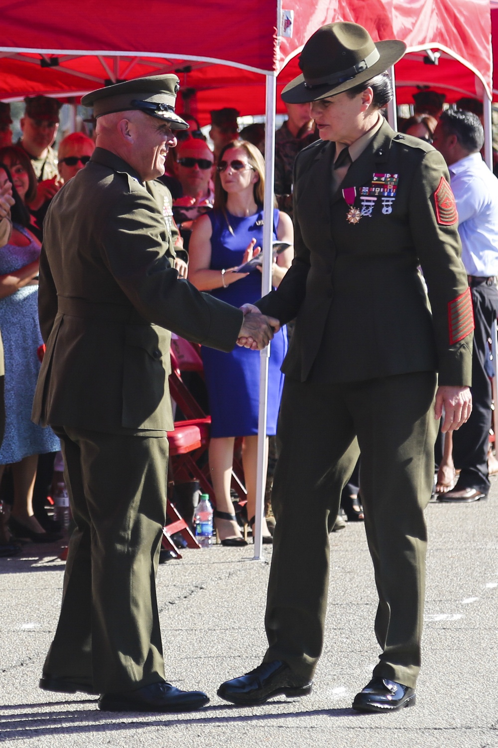 Sgt. Maj. Maness Relief, Appointment &amp; Retirement Ceremony