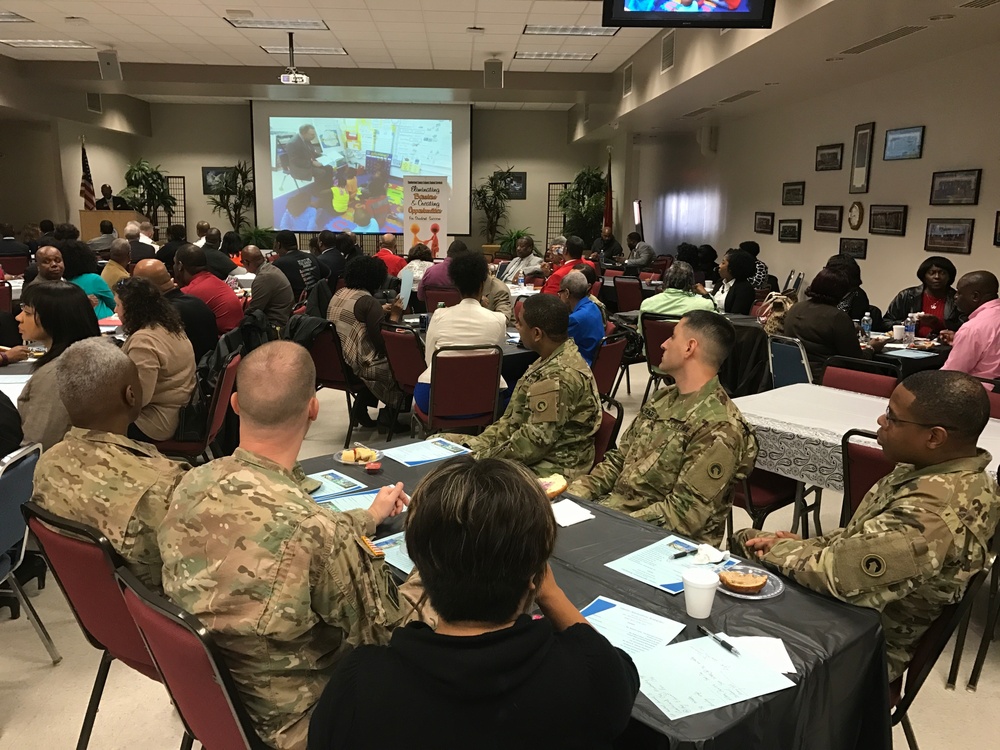 1st TSC Soldiers Mentor Local Youth