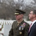 SD visits Arlington Cemetery on last day in office