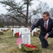 SD visits Arlington Cemetery on last day in office