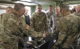 Army senior leaders meet at Bliss for command post huddle