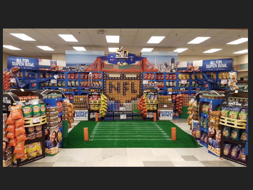 Check out the commissary for your 'big game' eats