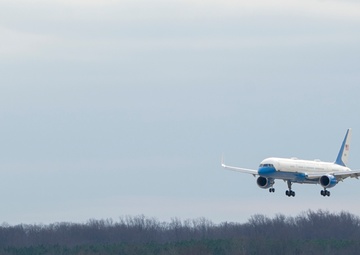 President-Elect Arrives at JBA