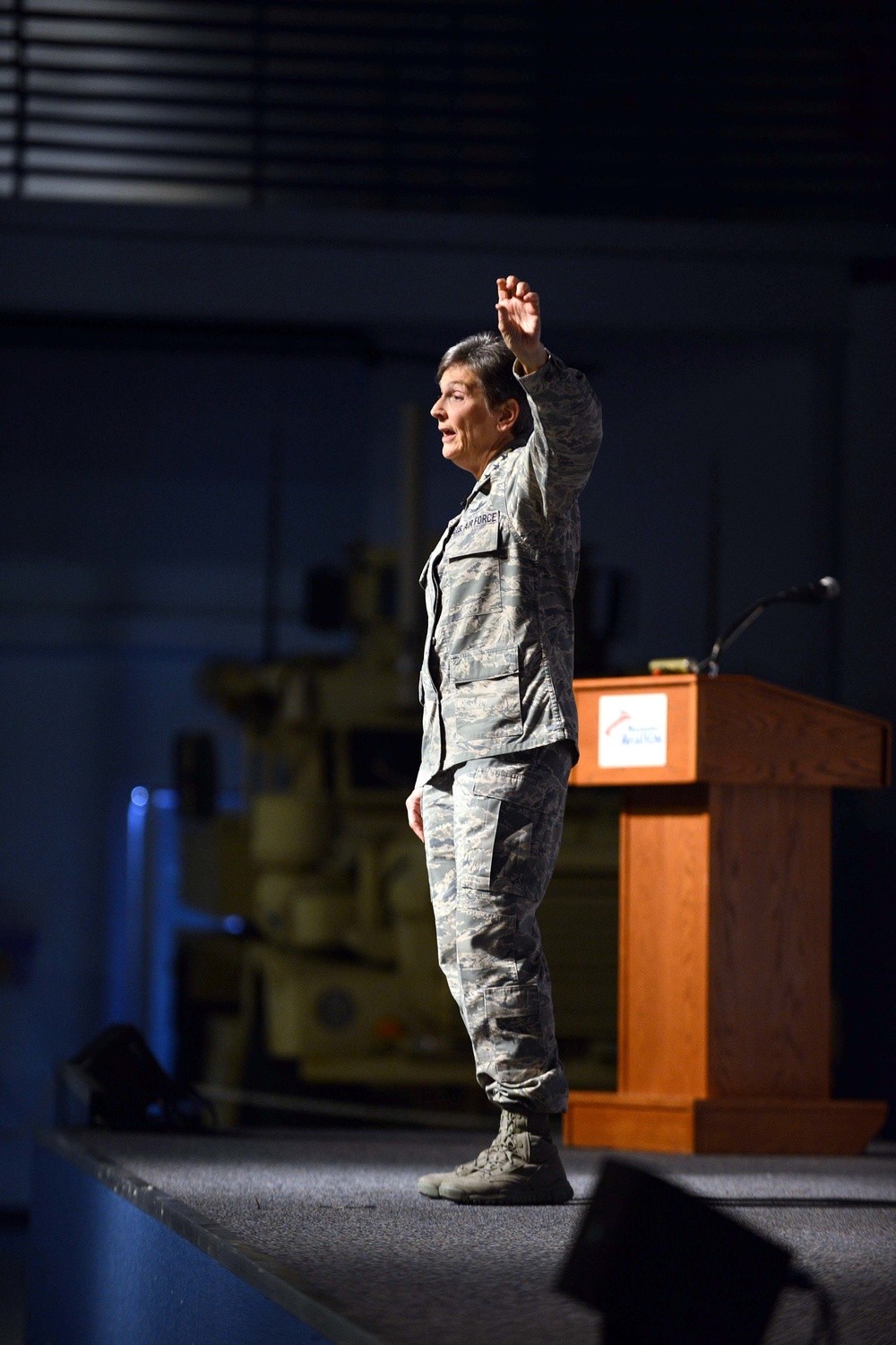 AFMC Commander speaks to Team Robins