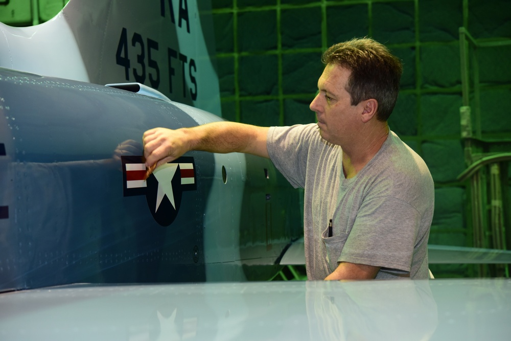 Throwback paint scheme proves heritage is big in the 435th