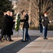 President-elect Donald J. Trump and Vice President-elect Mike Pence place a wreath at the Tomb of the Unknown Soldier in Arlington National Cemetery