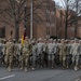 Army Reserve Soldiers prepare for Presidential Inauguration parade