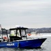 Coast Guard and Metropolitan Marine Policing Unit enforce a security zone for the 58th Presidential Inauguration