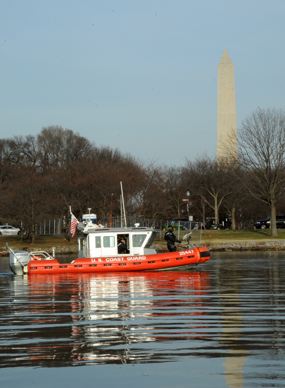 U.S. Coast Guard Supports 2017 Presidential Inauguration