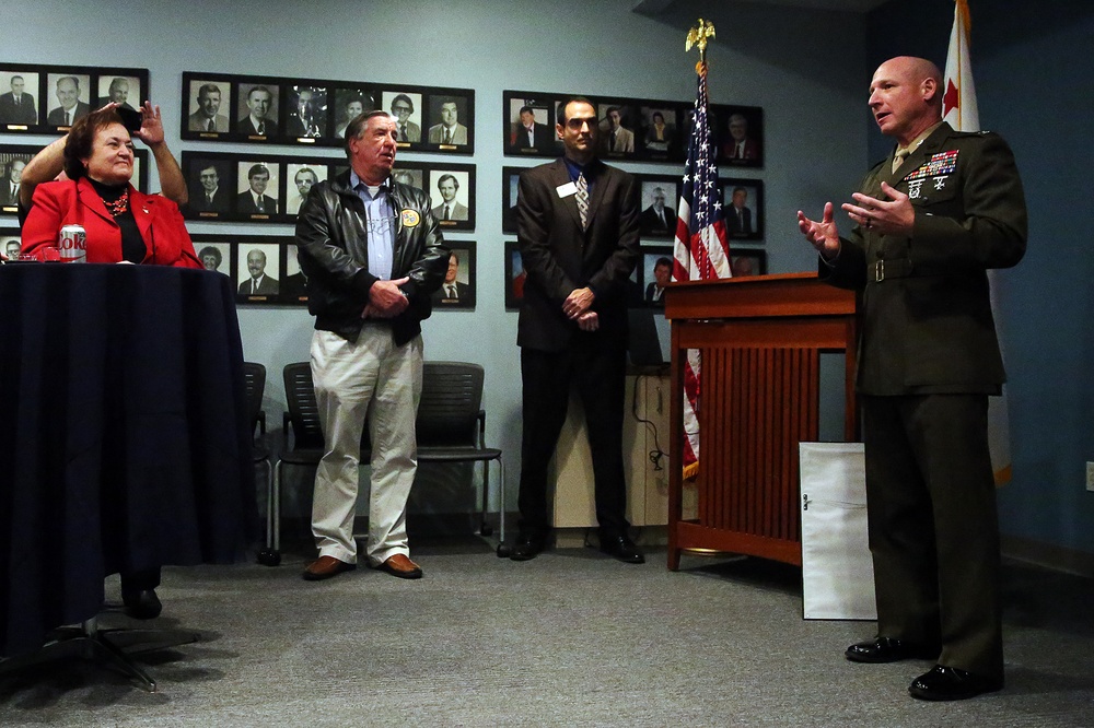 Oceanside Chamber of Commerce recognizes Camp Pendleton's 75th Anniversary