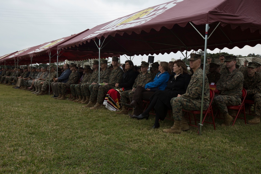 3rd Marine Division Change of Command Ceremony