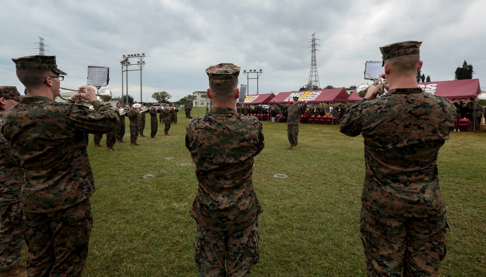 3rd Marine Division Change of Command Ceremony