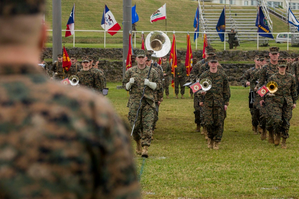 3rd Marine Division Change of Command