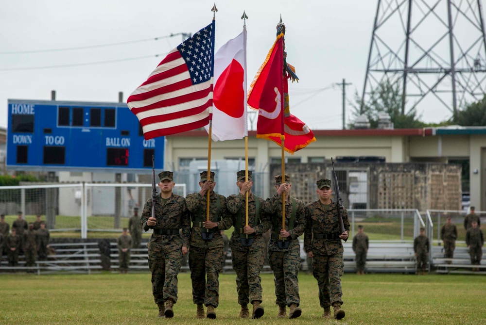 3rd Marine Division Change of Command