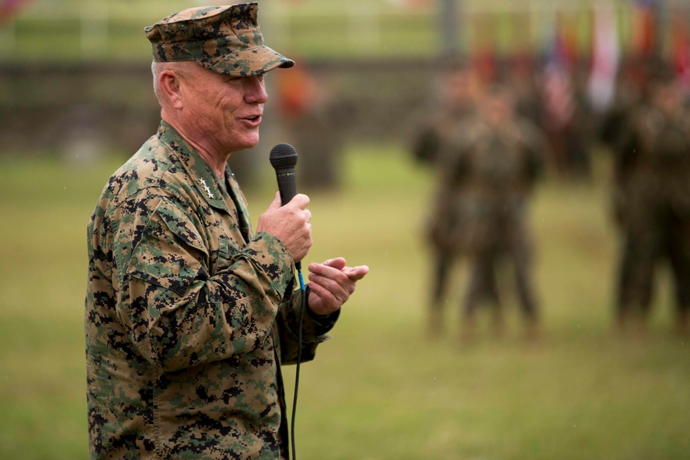 3rd Marine Division Change of Command