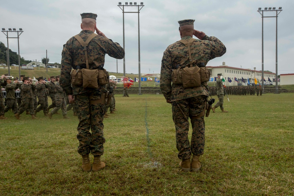 3rd Marine Division Change of Command