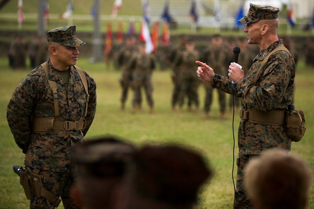 3rd Marine Division Change of Command